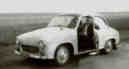 Günter Gaida im  " Volkswagen" Syrena 103 ( 27 PS) im ´Jahre 1971