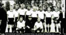 '' FC MONTEPELER''-SOSNITZA, schlesischer Meister der wilden Mannschaften, 1955 in Hindenburg (Górnik Zabrze)